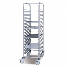 Echelle Pâtissière en Inox 15 à 30 Niveaux - - Acier inoxydable30 niveaux525