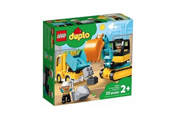 Autres jeux de construction Lego 10931 le camion et la pelleteuse duplo ville