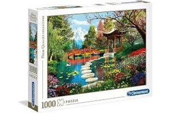 Puzzle Clementoni Puzzle 1000 pièces : jardin de fuji