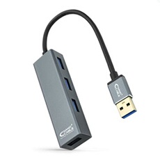 Hub USB 4 Ports 10.16.4402 USB 3.0 Gris