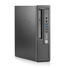 PC de Bureau EliteDesk 800 G1 USDT 4Go SSD 128Go Intel Core i5-4570S 2,90GHz