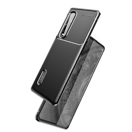 Coque et étui téléphone mobile XEPTIO Coque brossée noire Oppo