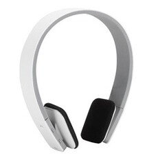 Casque audio GENERIQUE Casque de Sport Stéréo Bq618 Sans Fil Bluetooth Audio de Fitness Mains Libres à Basse Lourde-Blanc