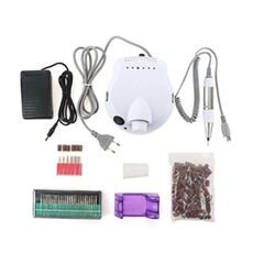 Ponceuse à Ongles Électrique Professionnel Jeobest - Outil Manucure Pédicure - Blanc - Prise EU