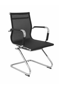 fauteuil de bureau piqueras y crespo chaise de bureau 205cpne noir