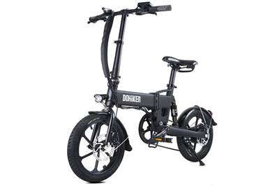 Velo Electrique Dohiker Velo Electrique 16 Pouces 250 W Pliable 36 V 7 5 Ah Led 25 Km H Noir Darty