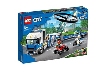 Lego Lego 60244 le transport de l'hélicoptère de la police city