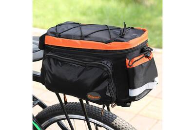 Accessoires Velo Generic Sacoche De Porte Velos Arriere Pour Velo Sac De Transport Amovible Sacoche De Selle Darty