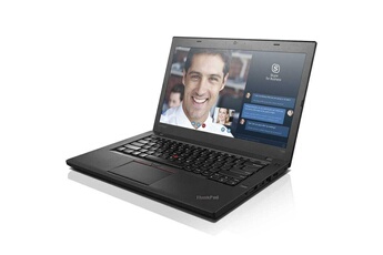 PC Portable 14 Lenovo Thinkpad T460 8Go SSD 256Go Intel Core i5-6300U 2,40Ghz Avec Webcam - Reconditionné