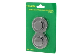Accessoire pour coupe-bordure Trimma Bobine + fil par 2, mac911044 pour coupe bordures trimma