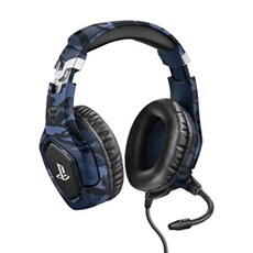 Micro casque filaire Gaming Bleu como GXT 488 Forze B pour PS4/PS5
