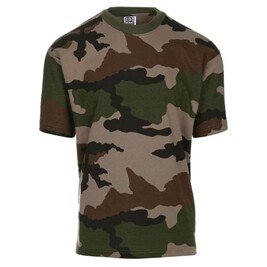 Realtree Chemise à col rond ultra doux en jersey tri-mélange de camouflage délavé - Édition limitée, Bord camouflage, Taille S Realtree Chemise à col rond ultra doux en jersey tri-mélange de camouflage délavé - Édition limitée, Bord camouflage, Taille S