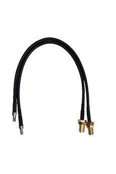 Adaptateur TS9 mâle SMA femelle câble noir 20cm pour antenne compatible Routeur 4G LTE 5G Huawei B528 B628 B818 E5372 E5577 E5786 E5573 E5787 modem