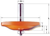 CMT Orange Tools 990.505.11 Fraise Pour Plafonds Horizontaux Avec Roulement HM S12 D89x15