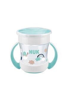 Tasse et gobelet bébé Nuk Tasse d'apprentissage mini magic cup à 360° 160 ml avec poignées - 6m+