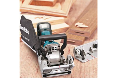 Défonceuse, lamelleuse (OBS) Makita Makita - lamelleuse ø 100 mm 18 v li-ion sans batterie ni lamelleuse defonceuse