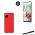 Housse étui de protection rouge pour écouteurs compatible pour Samsung Housse étui de protection rouge pour écouteurs compatible pour Samsung
