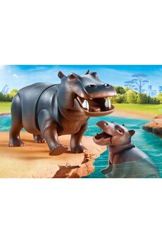 Playmobil PLAYMOBIL Playmobil 70354 - hippopotame et son petit
