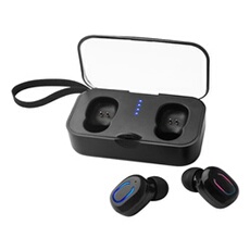 Ecouteur Bluetooth Micro Intra-auriculaire Stéréo Sans Fil Pour Samsung S10 - Noir
