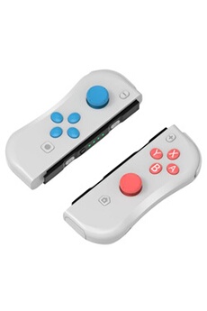 Manette GENERIQUE Contrôleur JoyCon Switch NS de remplacement gauche et droit - gris
