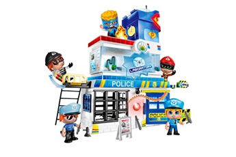 Accessoires de poupées Pinypon Poste de police en jouet d'action