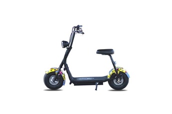 Draisienne Marque Generique Draisienne electrique mini scooter électrique - coco junior - 500w - 48v - 12ah - multigraffiti