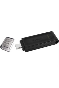 Clé USB Kingston clé USB 32Go DataTraveler 70 DT70/32GB Clés USB-C Noir