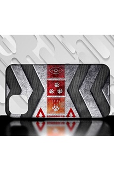 Coque et étui téléphone mobile DESIGN BOX Coque compatible pour iPhone 11 Pro Max Jeu Video Apex Legends Bloodhound 24