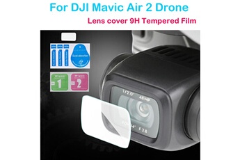 Accessoires pour maquette GENERIQUE Ensemble de film de protection pour objectif de caméra 9h pour drone dji mavic air 2 multicolore