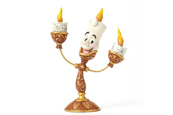 Figurine pour enfant Enesco Disney traditions 4049620 figurine ooh la la / lumière belle et la bête figurine multicolore 12 cm