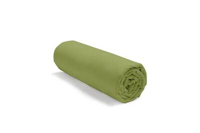 Drap Housse Today Drap Housse 140x190 2 Personnes Jersey Uni Vert Jersey Darty