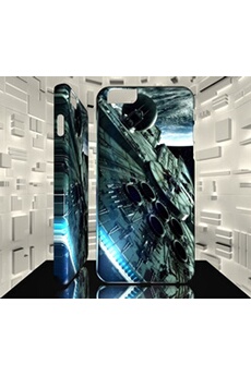 Coque compatible pour iphone SE 2020 Star Wars Faucon Millenium 01