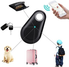 Dispositif Anti-perte avec Bluetooth GPS Locator Alarme Localisateur Finder Tracker Téléphone Mobile Alarme Bidirectionnelle Alarme Clé Anti-Perdu