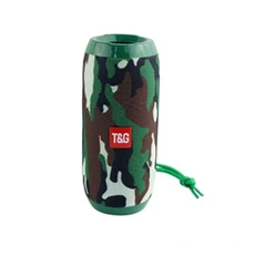 Enceinte sans fil GENERIQUE Haut-parleur portable TG 117 extérieur USB Subwoofer vert