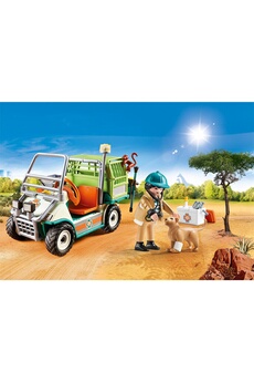Playmobil PLAYMOBIL Playmobil 70346 - family fun - vétérinaire et véhicule tout terrain