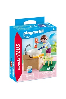 Playmobil PLAYMOBIL Playmobil 70301 - enfant avec lavabo