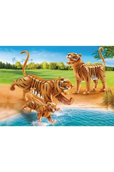 Playmobil PLAYMOBIL Playmobil 70359 - family fun - couple de tigres avec bébé