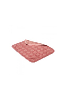 Sortie de bain et Serviette bébé Leander Leander - serviette matty en coton bio, rose pastel