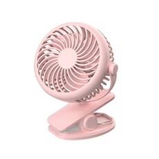 Generique Rose Ventilateur Portable Mini Usb Clip Silencieux De Table