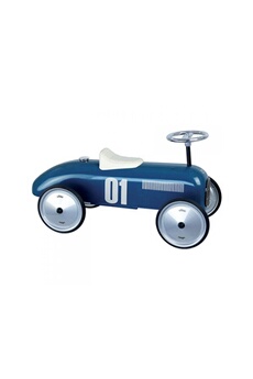 Porteur bébé Vilac Vilac - porteur voiture vintage bleu pétrole