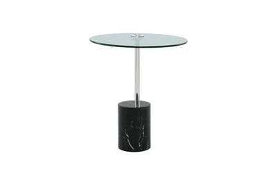 Table Basse Paris Prix Table D 39 Appoint En Marbre Quot Rosario Quot 50cm Argent Amp Noir Darty