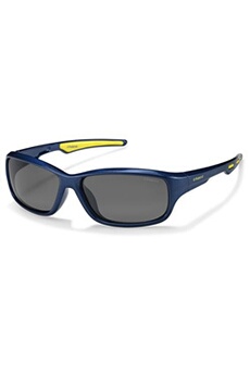 lunettes de soleil de sport polaroid lunettes de soleil p0425kea/y2 garçons bleu/gris