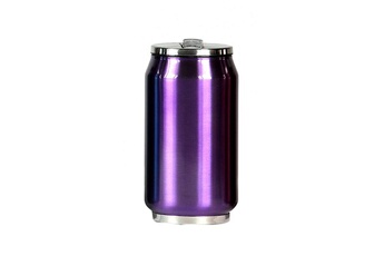 Gourde et poche à eau Yoko Design Canette isotherme violette 280 ml