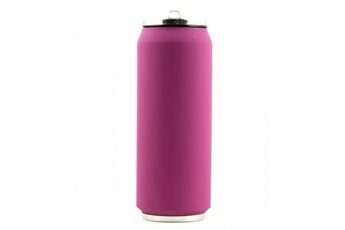 Gourde et poche à eau Yoko Design Cannette isotherme violet 500 ml