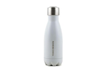 Gourde et poche à eau Yoko Design Bouteille isotherme blanche 260 ml