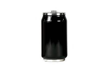Gourde et poche à eau Yoko Design Canette isotherme noir 280 ml