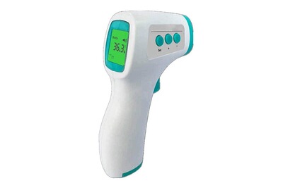 Thermomètre frontal infrarouge numérique LCD mesure la température corporelle 