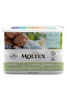 Couche bébé Moltex Moltex - moltex pure et nature - 22 cou moltex pure et nature - 22 cou