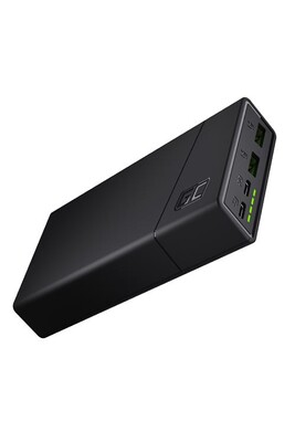 Batterie externe Green Cell Batterie externe avec 2 port USB Powerbank PowerPlay20 GC – Noir