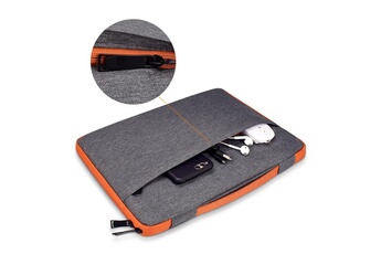 Shot Case Sacoche pour ordinateur portable bord 15' pc lenovo housse protection pochette 15 pouces (gris)